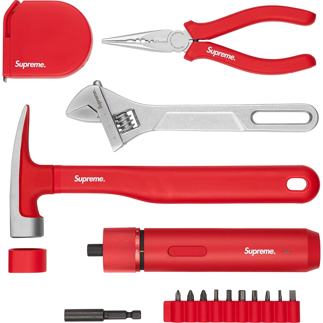 Supreme®/Hoto 5-Piece Tool Set view 10